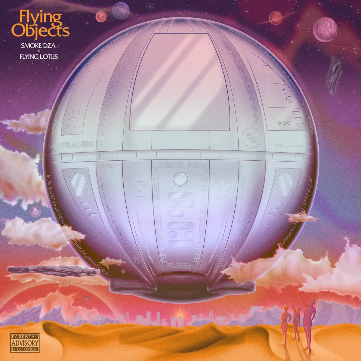 Smoke DZA & Flying Lotus - Flying Objects - EP (2023) [iTunes Plus AAC M4A]-新房子