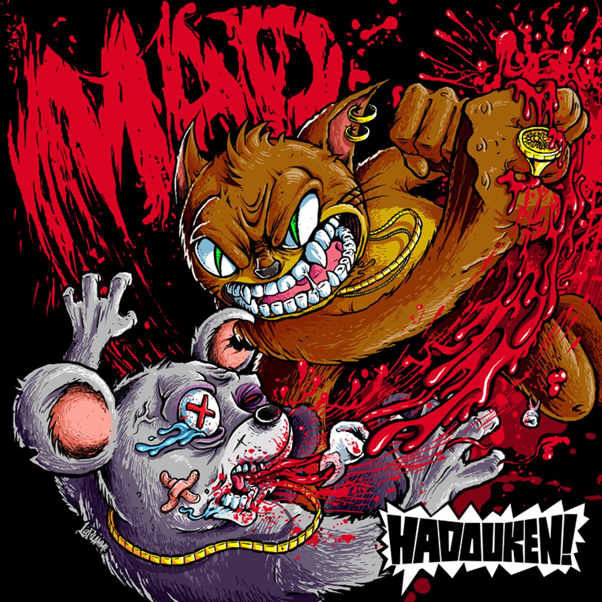 Very worst. M.A.D Hadouken!. Something very Bad Hadouken!. Hadouken Mad. Hadouken m.a.d Постер\.