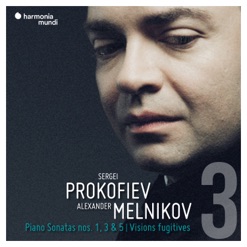PROKOFIEV/PIANO SONATAS NOS 1 3 & 5 cover art