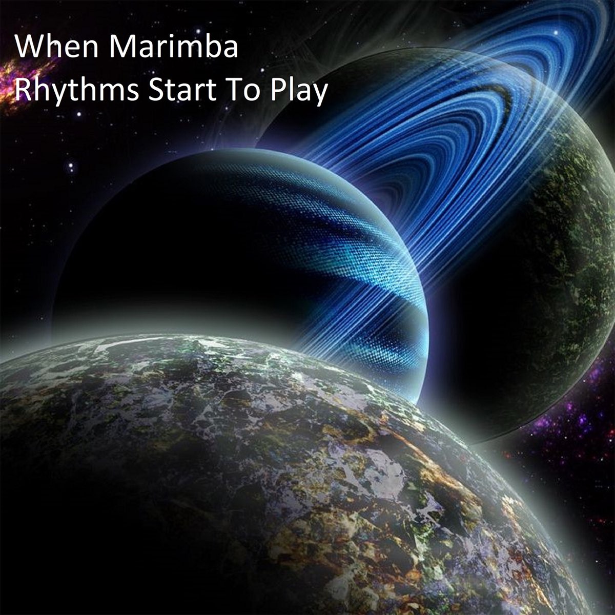 Marimba rhythms start to play