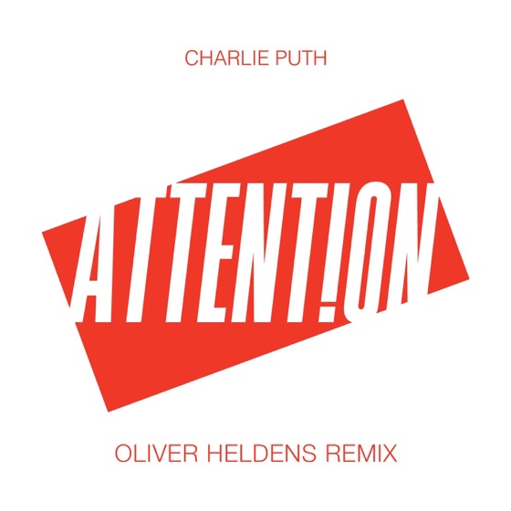Cover artwork for Attention (Oliver Heldens Remix)