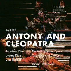 Antony and Cleopatra, Op. 40, Act I: I am sick and sullen (Live) Song Lyrics