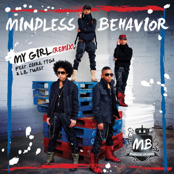Cover artwork for My Girl (Remix) [feat. Ciara, Tyga & Lil Twist]