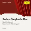 Brahms: 4. Sapphische Ode, Op. 94 - Single album lyrics, reviews, download