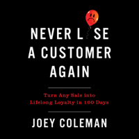 Joey Coleman - Never Lose a Customer Again (Unabridged) artwork