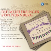 Die Meistersinger von Nürnberg, DRITTER AKT/ACT 3/TROISIEME SCENE, Fünfte Szene/Scene 5/Cinquième Scène: Den Zeugen, denk' es, wählt' ich gut (Sachs/Volk/Die Meister/Pogner/Walther) artwork