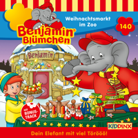 Benjamin Blümchen - Folge 140: Weihnachtsmarkt im Zoo artwork