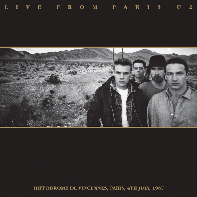 U2 Live from Paris Album Cover