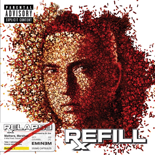Eminem Relapse: Refill Album Cover