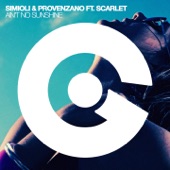 Ain't No Sunshine (feat. Scarlet) [Simioli Club Mix] artwork