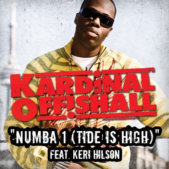 Cover artwork for Numba 1 (Tide Is High) [feat. Keri Hilson]