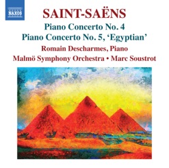 SAINT-SAENS/PIANO CONCERTOS 4 & 5 cover art