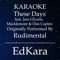 These Days (Originally Performed by Rudimental feat. Jess Glynne, Macklemore & Dan Caplen) [Karaoke No Guide Melody Version] artwork