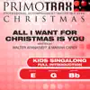 All I Want for Christmas is You (Full Intro) [Kids Christmas Primotrax] [Performance Tracks] - EP album lyrics, reviews, download