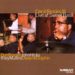 descargar álbum Cecil Brooks III - Live At Sweet Basil