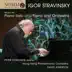 Stravinsky: Music for Piano Solo and Piano & Orchestra album cover