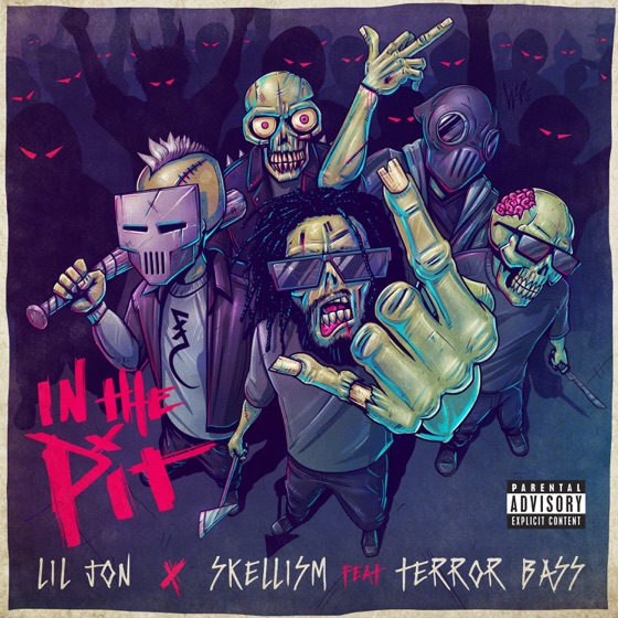 Cover artwork for In the Pit (feat. Terror Bass)