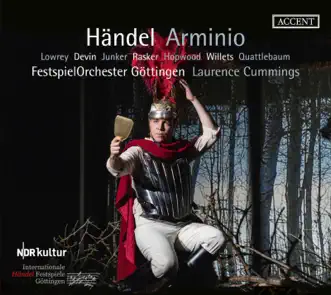 Handel: Arminio, HWV 36 by Anna Devin, Christopher Lowrey, Cody Quattlebaum, Sophie Junker, Helena Rasker, Paul Hopwood, Owen Willetts, Festspiel Orchester Göttingen & Laurence Cummings album reviews, ratings, credits