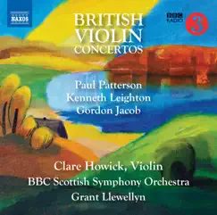 British Violin Concertos by Clare Howick, BBC Scottish Symphony Orchestra & Grant Llewellyn album reviews, ratings, credits