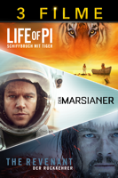20th Century Fox Film - Life of Pi: Schiffbruch mit Tiger / Der Marsianer - Rettet Mark Watney / The Revenant - Der Rückkehrer artwork