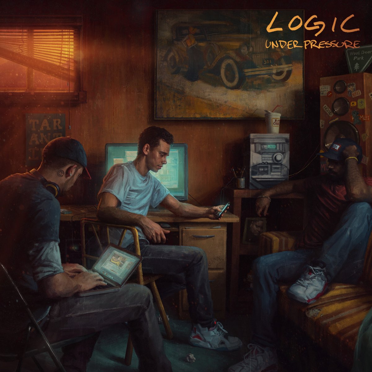 Logic. Logic album. Обложка альбома Logic. No Pressure Logic album.