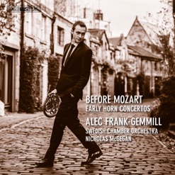 BEFORE MOZART/EARLY HORN CONCERTOS cover art