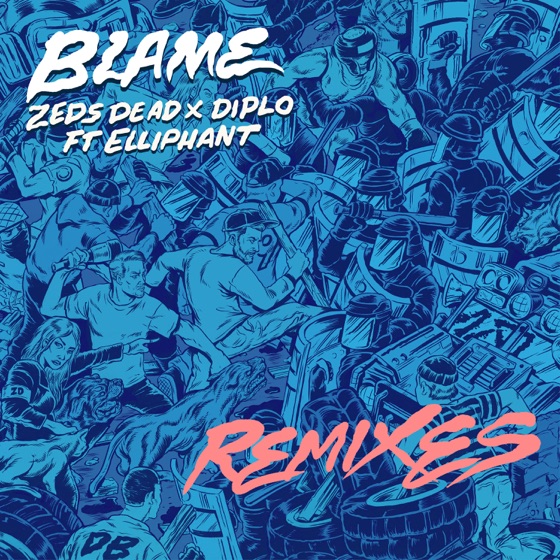 Cover artwork for Blame (feat. Elliphant)