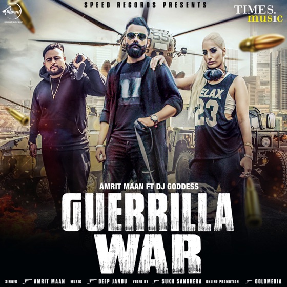 Cover artwork for Guerrilla War (feat. DJ Goddess)