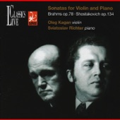 Brahms & Shostakovich: Oleg Kagan Edition, Vol. XVIII artwork