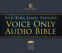 Thomas Nelson - Voice Only Audio Bible - New King James Version, NKJV: Complete Bible artwork