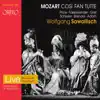 Mozart: Così fan tutte, K. 588 (Live) album lyrics, reviews, download