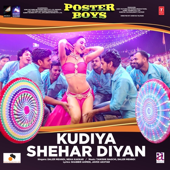Cover artwork for Kudiya Shehar Di (From "Poster Boys")