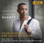 Quantz: 4 Concertos for Flute & Strings artwork