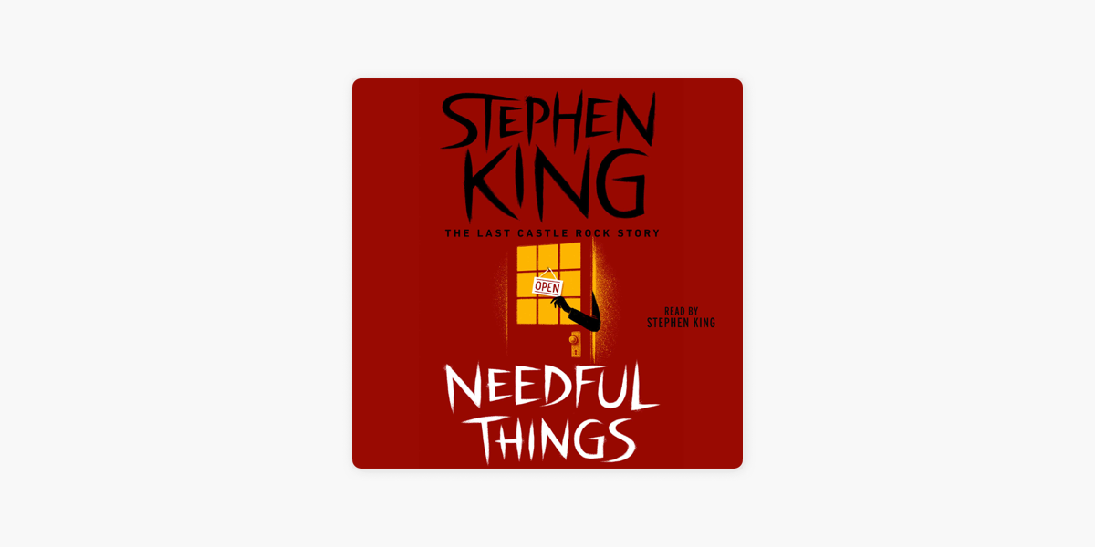 Needful Things Unabridged On Apple Books