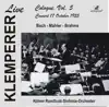 Stream & download Klemperer Live: Cologne Vol. 5 — Concert 17 October 1955 (Live Historical Recording)