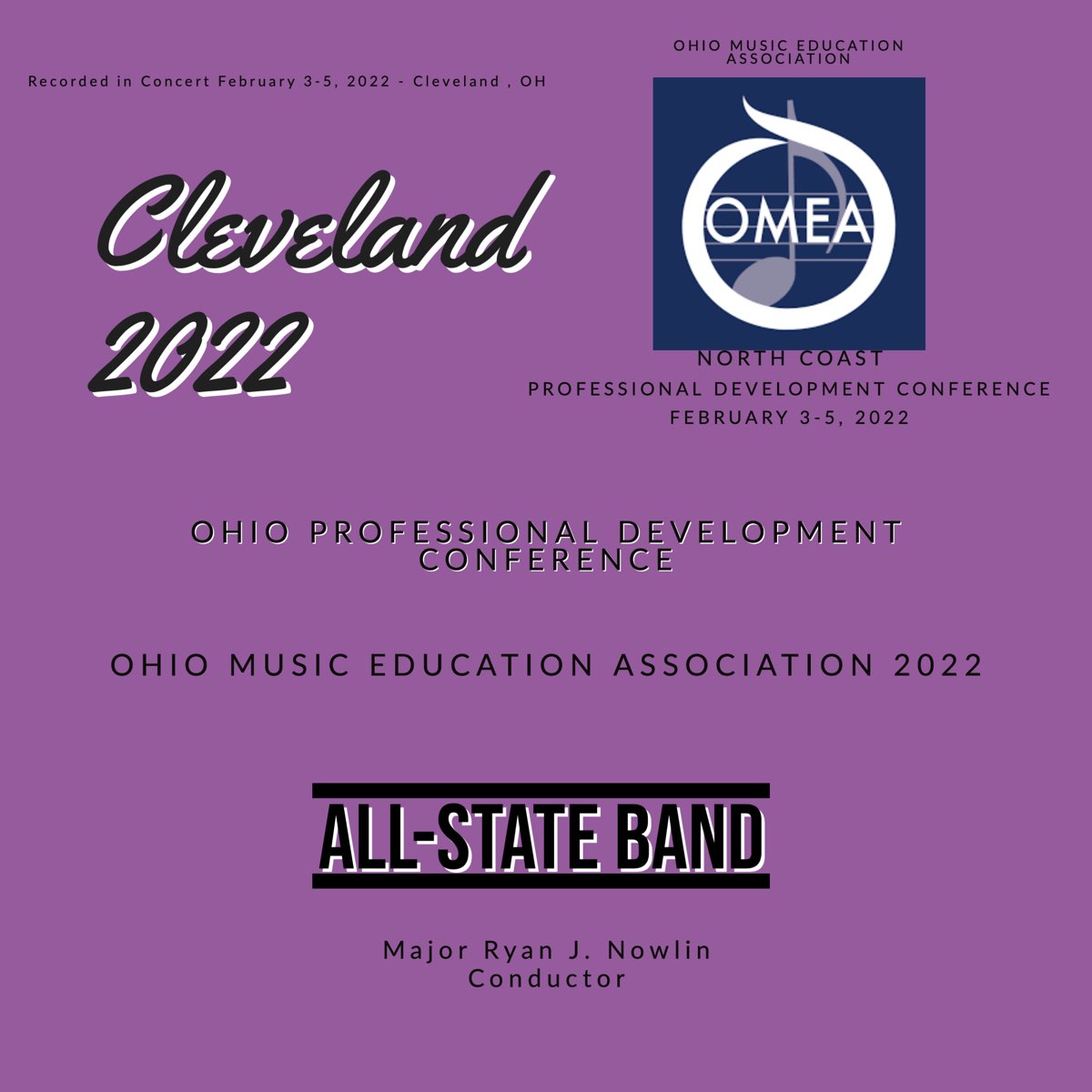 ‎Ohio OMEA Conference 2022 AllState Band (Live) by AllState Band