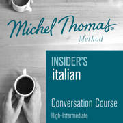 Insider's Italian (Michel Thomas Method) audiobook - Full course
