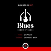 Slow Blues Backing Track in E minor II artwork