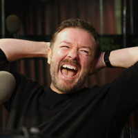 Ricky Gervais is Deadly Sirius podcast