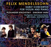 Mendelssohn: Early Concertos for Violin and Piano artwork