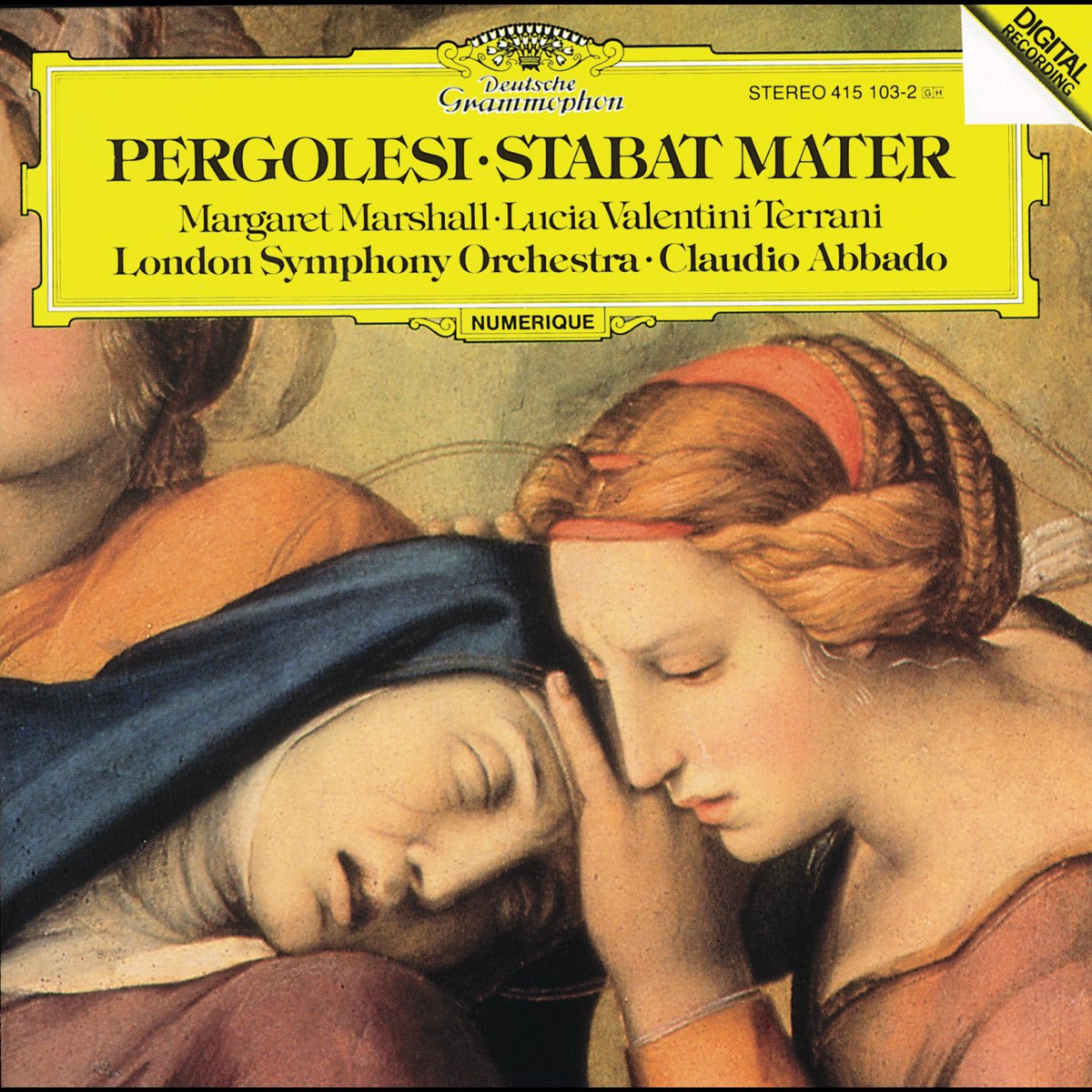 ‎Pergolesi: Stabat Mater By Claudio Abbado & London Symphony Orchestra ...