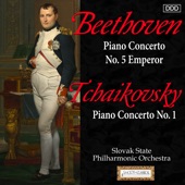 Beethoven: Piano Concerto No. 5, "Emperor" - Tchaikovsky: Piano Concerto No. 1 artwork