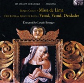 Ceruti: Missa de Lima - Ponce de León: Venid, venid deidades artwork