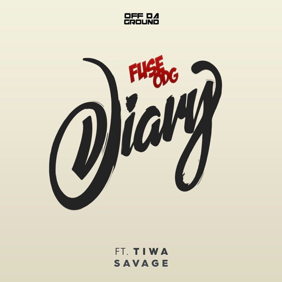 Cover artwork for Diary (feat. Tiwa Savage)