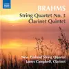 Brahms: String Quartet No. 3, Op. 67 & Clarinet Quintet, Op. 115 album lyrics, reviews, download