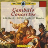 J.S. Bach,  C.P.E. Bach & G. A. Benda: Cembalo Concertos artwork
