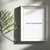 Don't You Remember - Single album lyrics, reviews, download