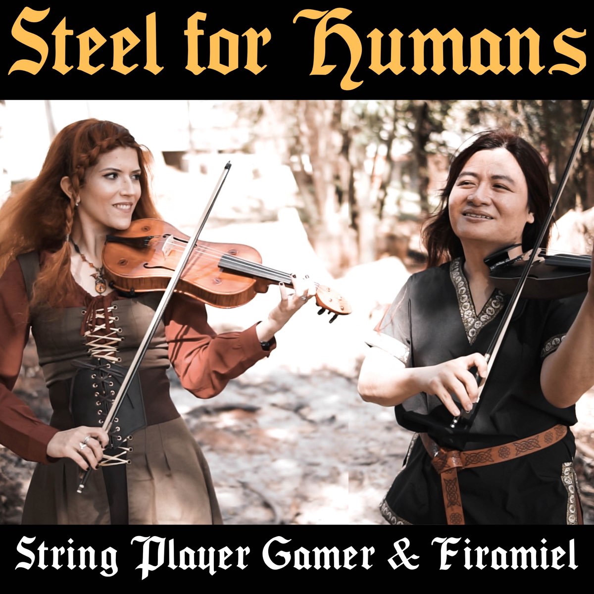 Steel for humans the witcher 3 metal cover with alina lesnik фото 2