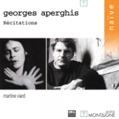 Aperghis: Récitations - Martine Viard