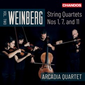 Weinberg: String Quartets Nos. 1, 7 & 11 (Vol. 2) artwork